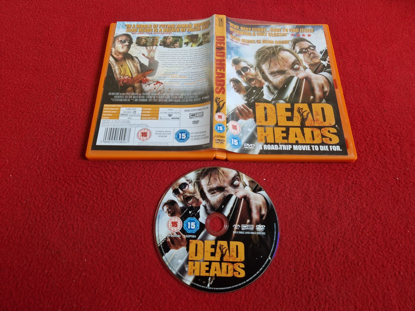 DEAD HEADS till DVD