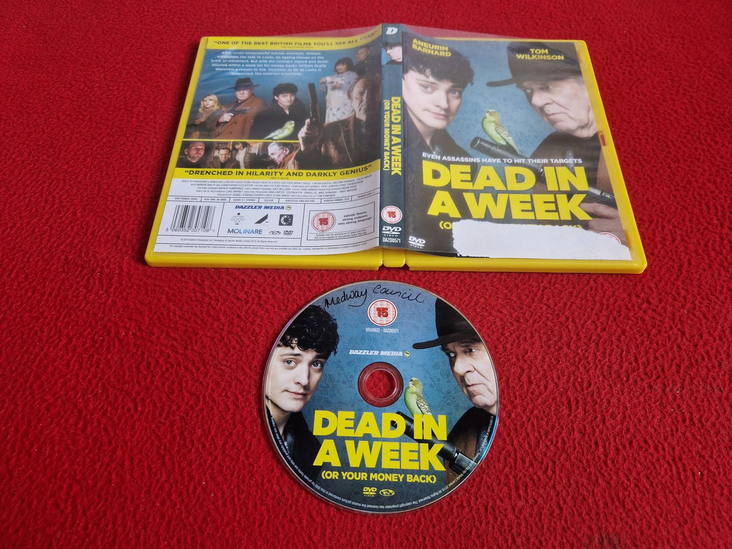 DEAD IN A WEEK (OR YOUR MONEY BACK) DVD