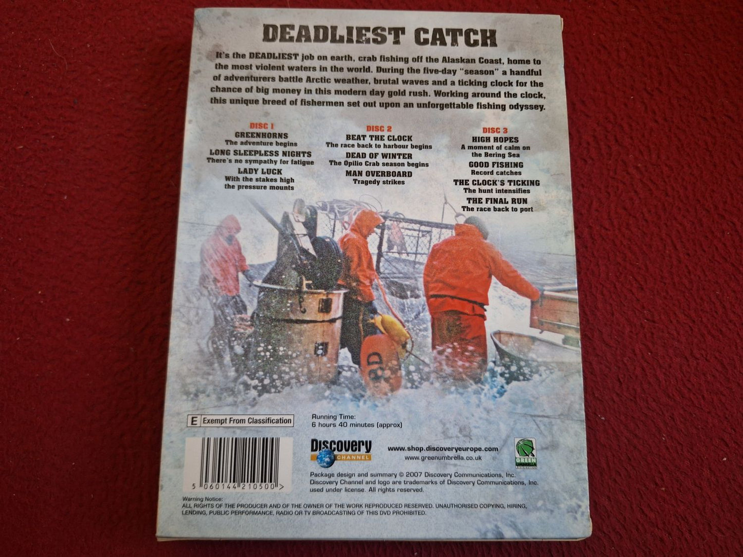 DEADLIEST CATCH SERIES 1 BOX DVD