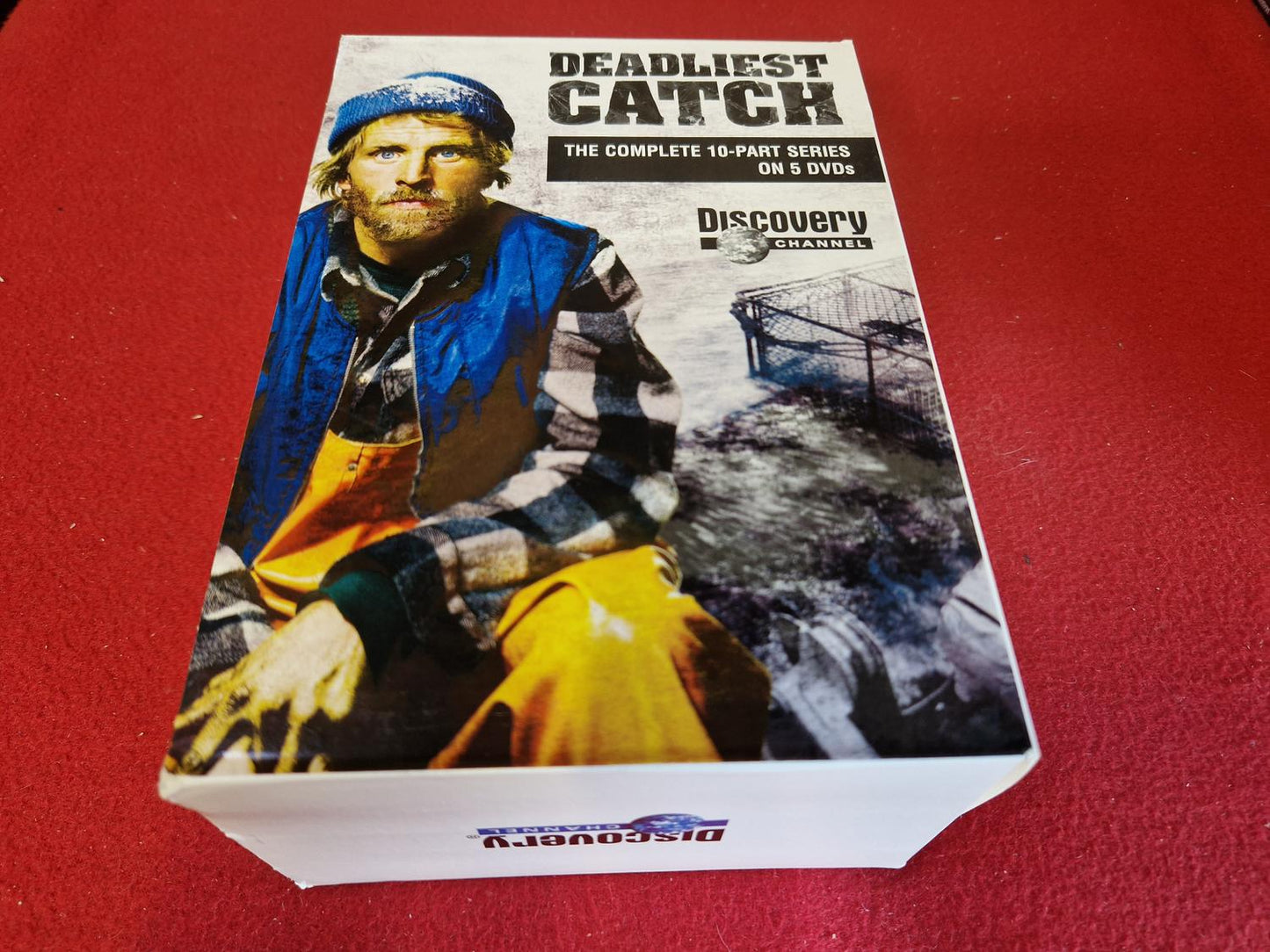 DEADLIEST CATCH THE COMPLETE 10-PART SERIES BOX till DVD