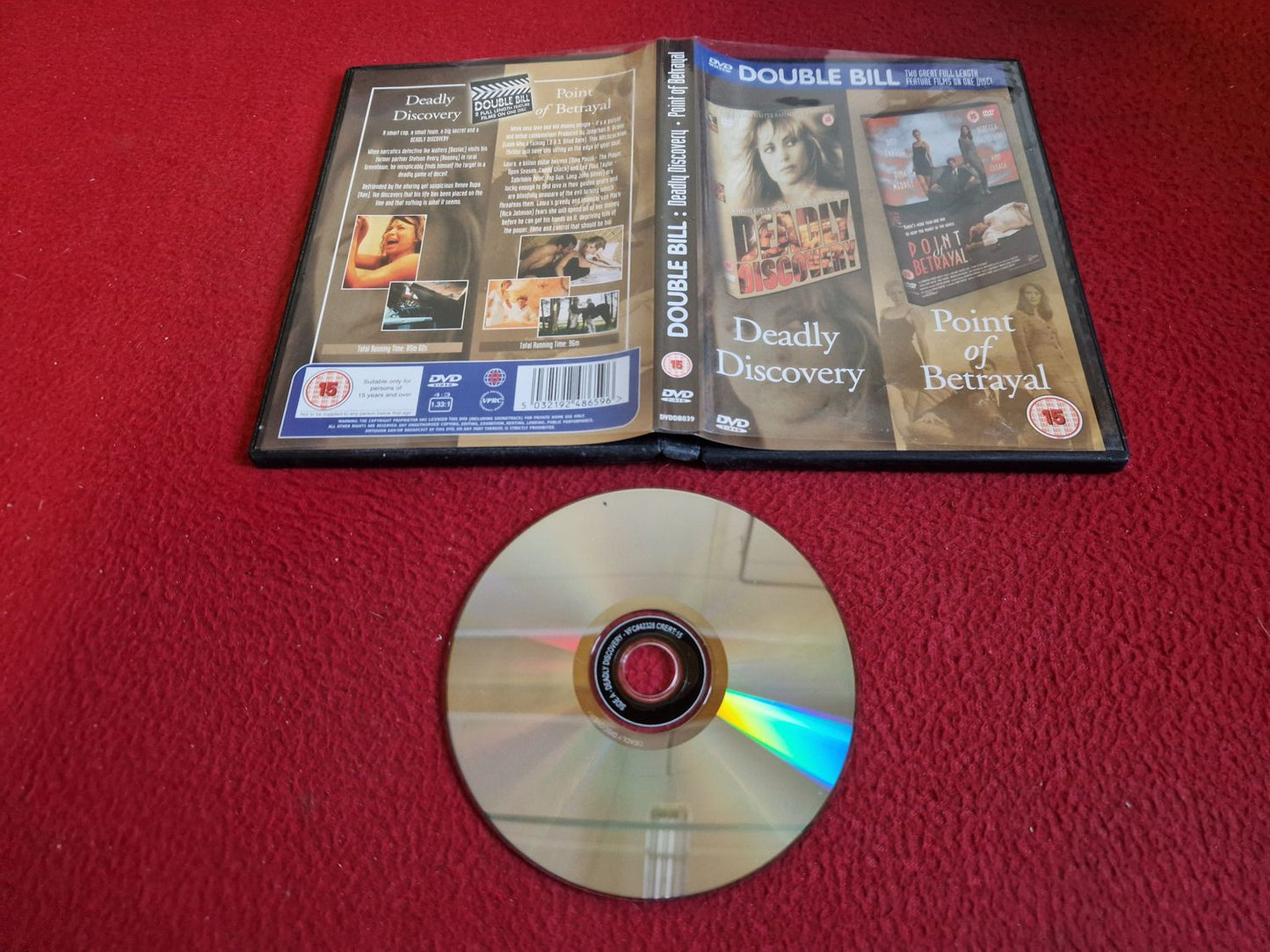 DEADLY DISCOVERY / POINT OF BETRAYAL DVD