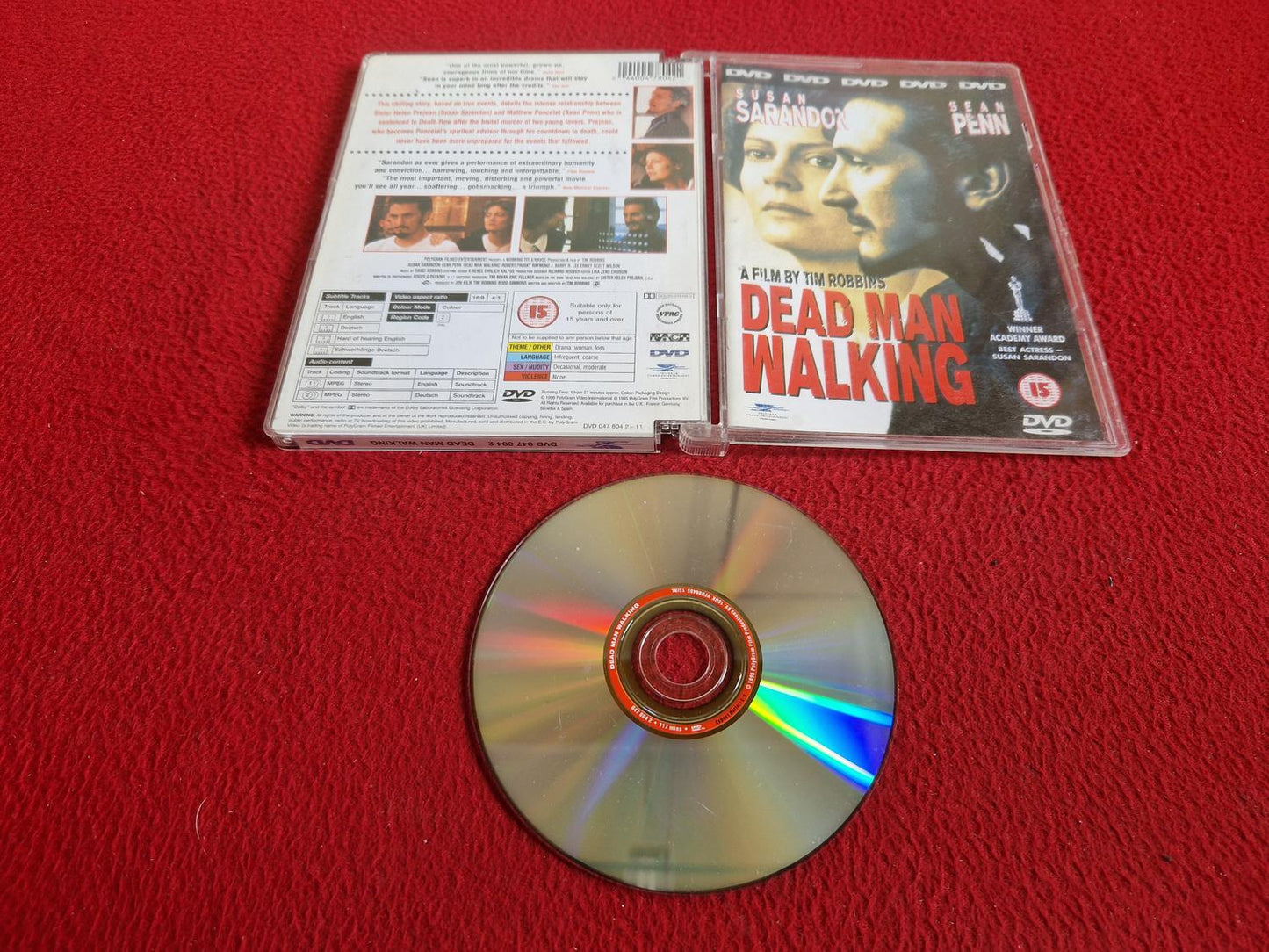DEAD MAN WALKING DVD