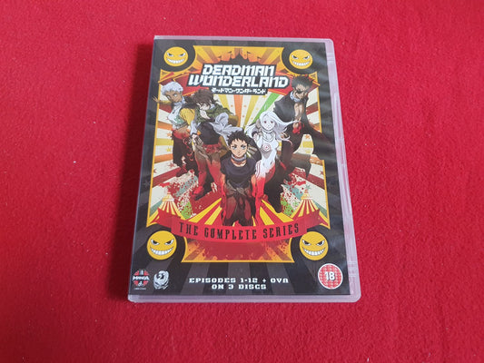 DEADMAN WONDERLAND THE COMPLETE SERIES BOX till DVD
