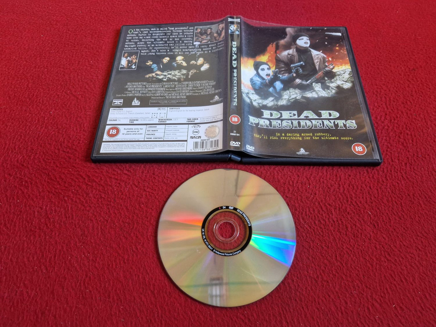 DEAD PRESIDENTS DVD