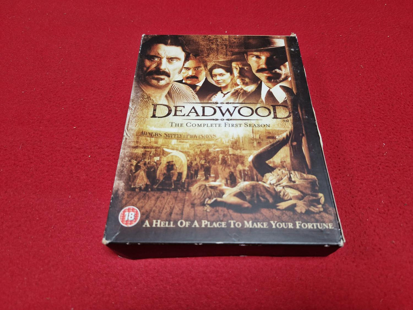 DEADWOOD THE COMPLETE SEASON 1 BOX till DVD