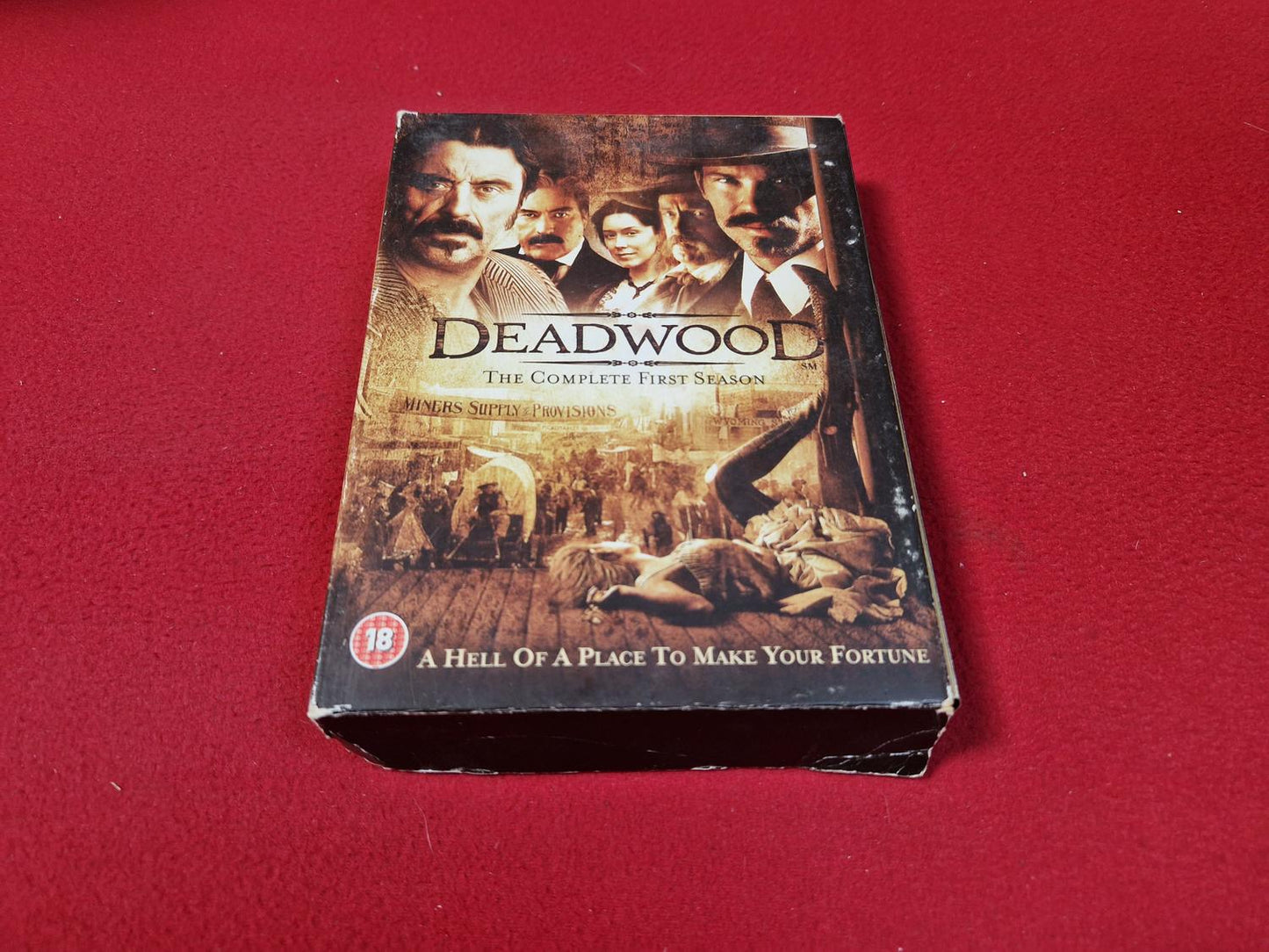 DEADWOOD THE COMPLETE SEASON 1 BOX till DVD