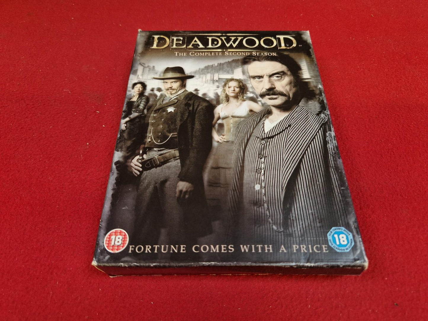 DEADWOOD THE COMPLETE SEASON 2 BOX till DVD