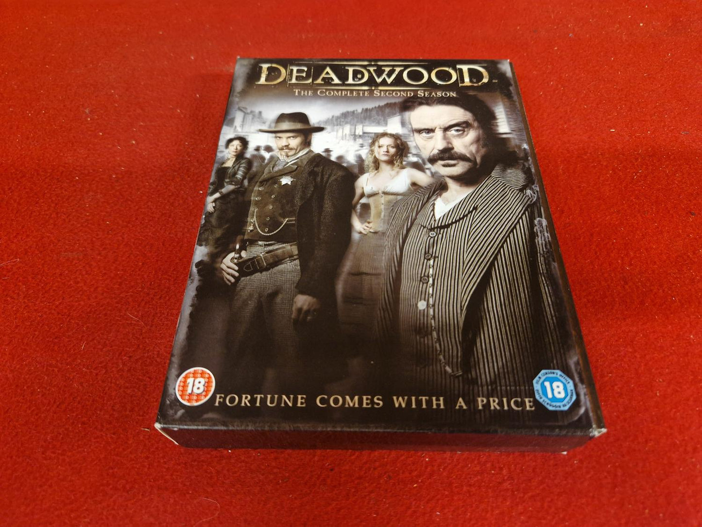 DEADWOOD THE COMPLETE SEASON 2 BOX till DVD