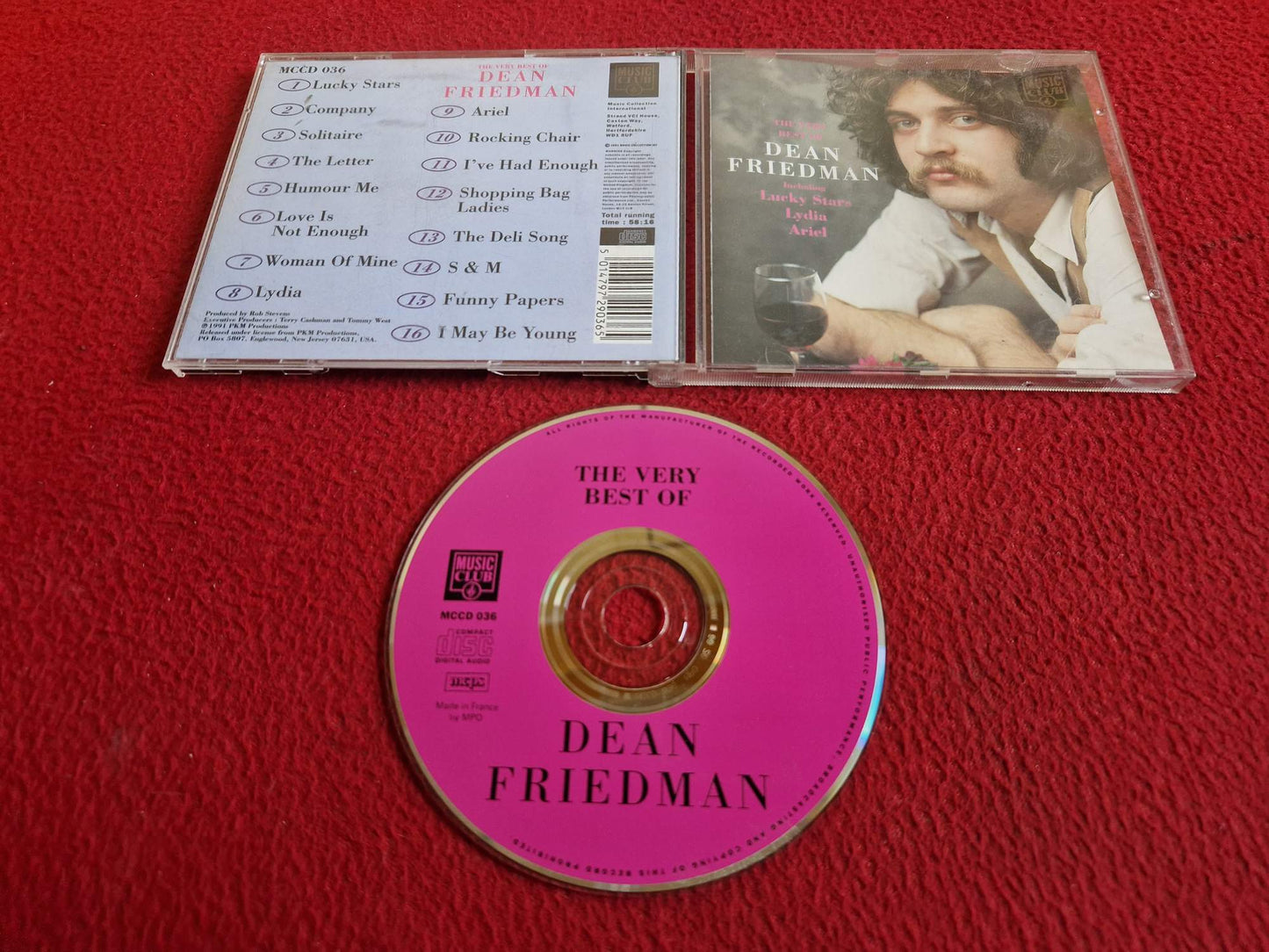 DEAN FRIEDMAN THE VERY BEST OF CD