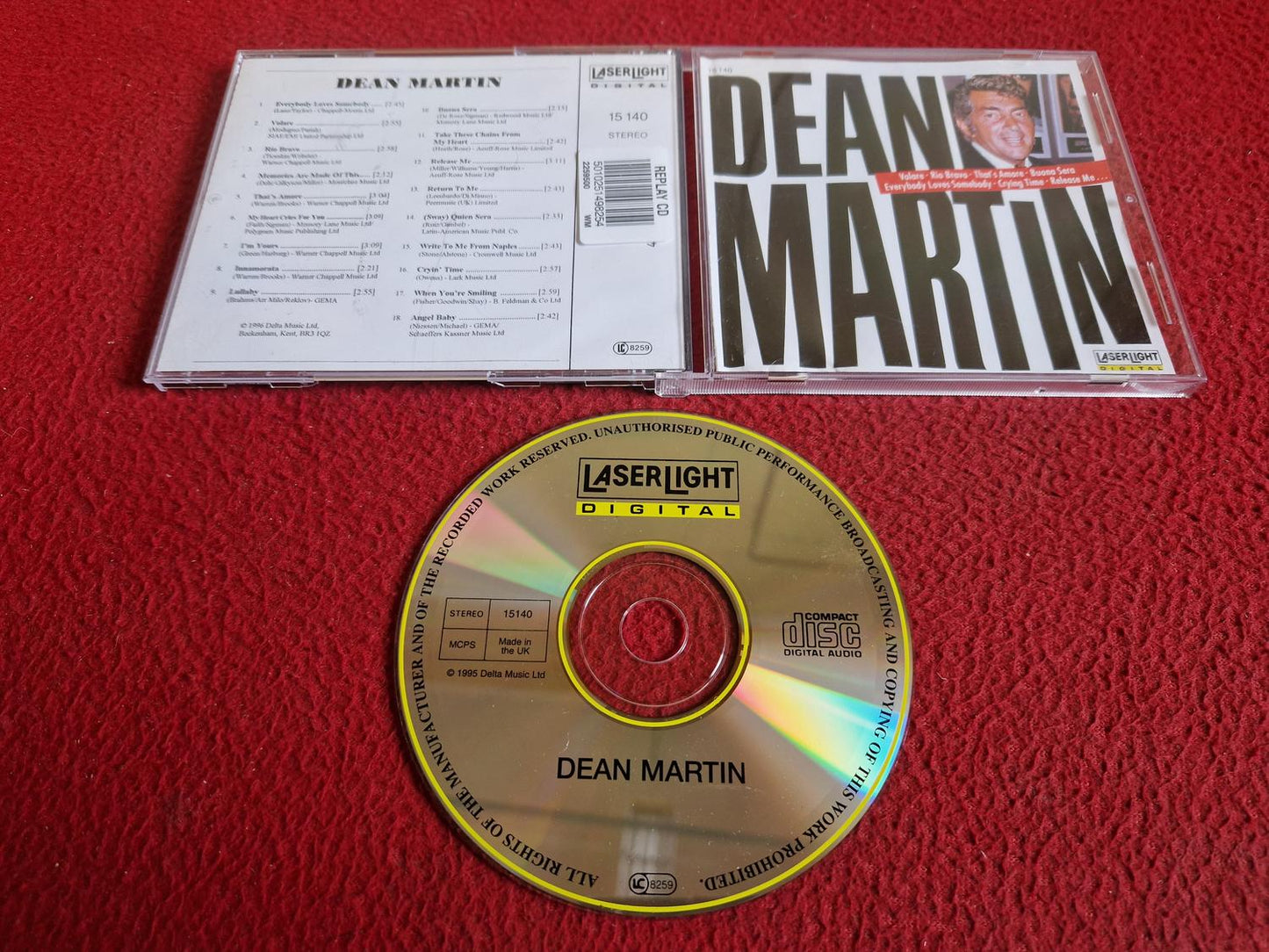 DEAN MARTIN - DEAN MARTIN CD