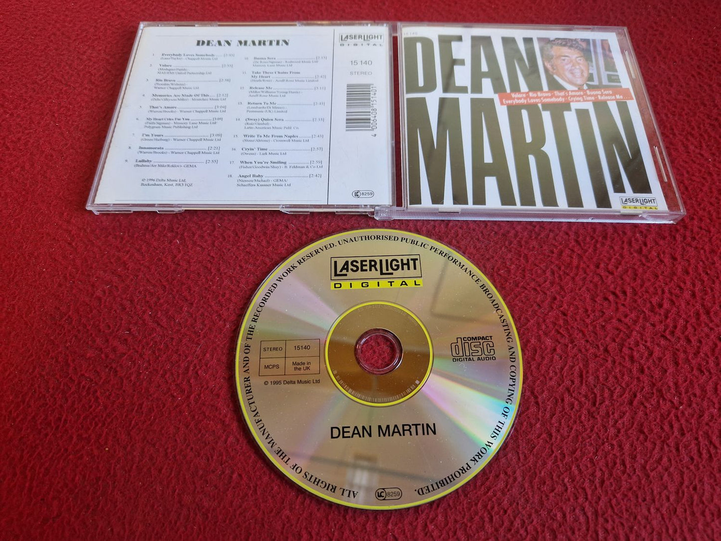 DEAN MARTIN - DEAN MARTIN CD