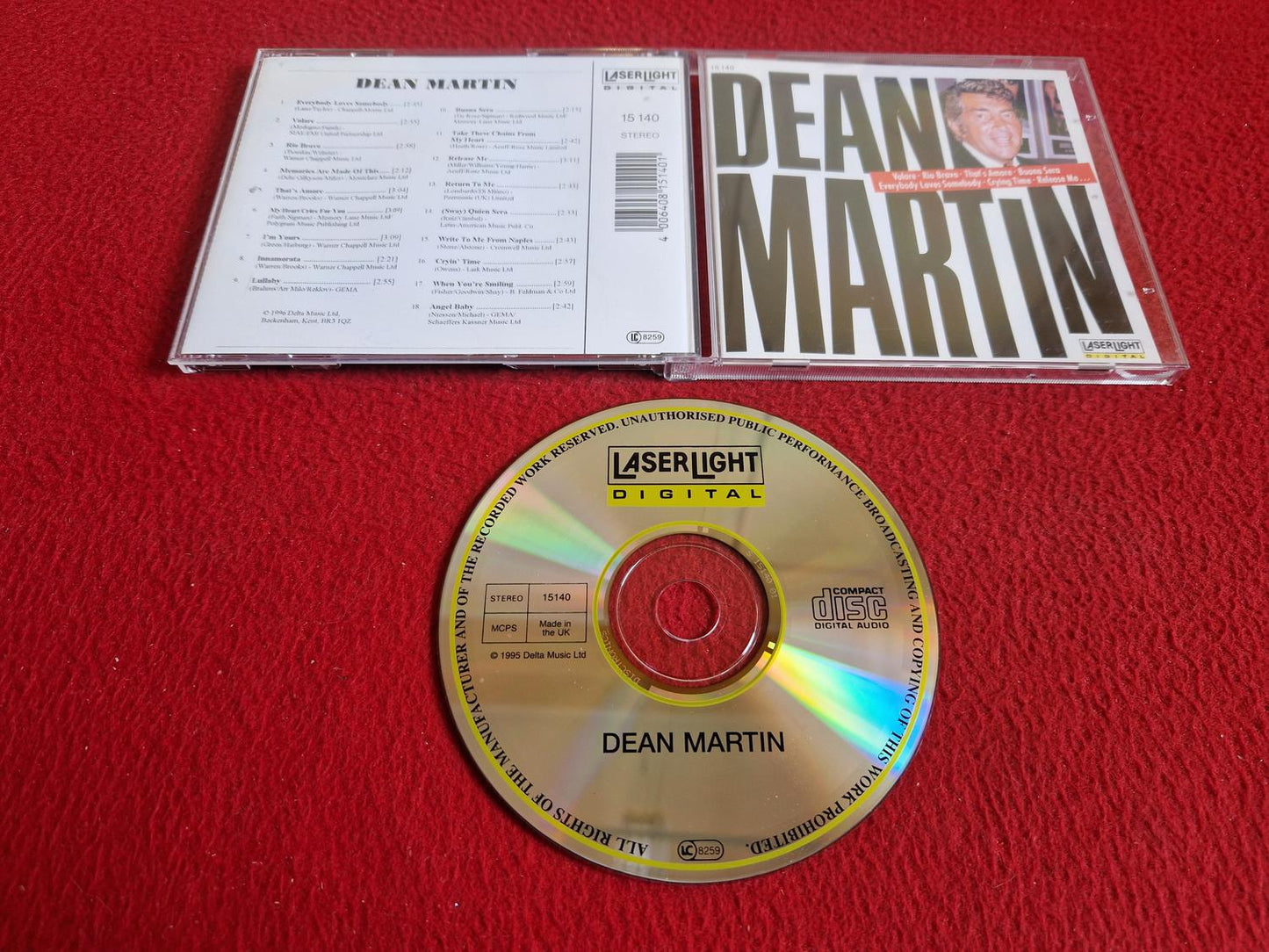 DEAN MARTIN - DEAN MARTIN CD