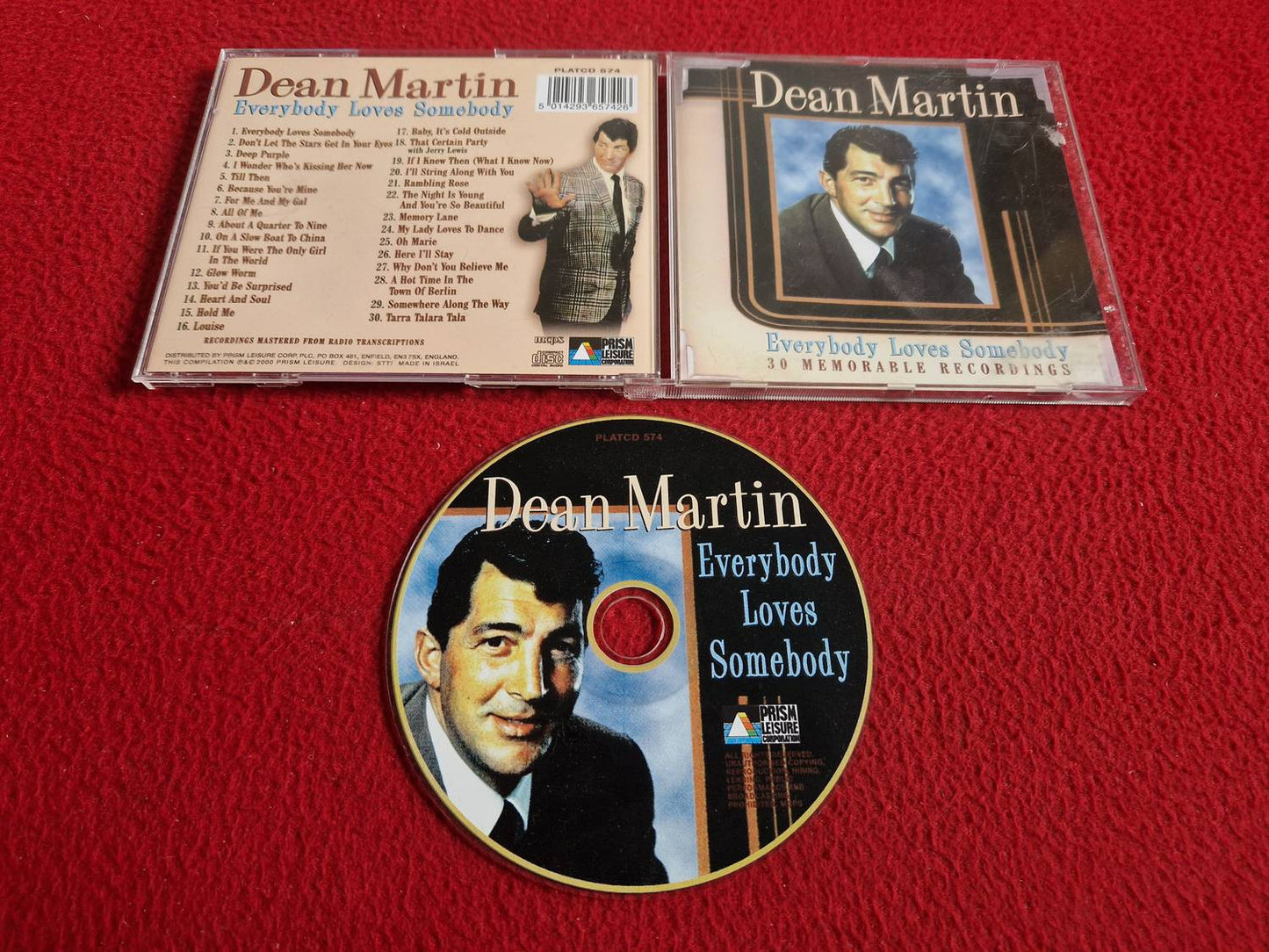 DEAN MARTIN EVERYBODY LOVES SOMEBODY CD