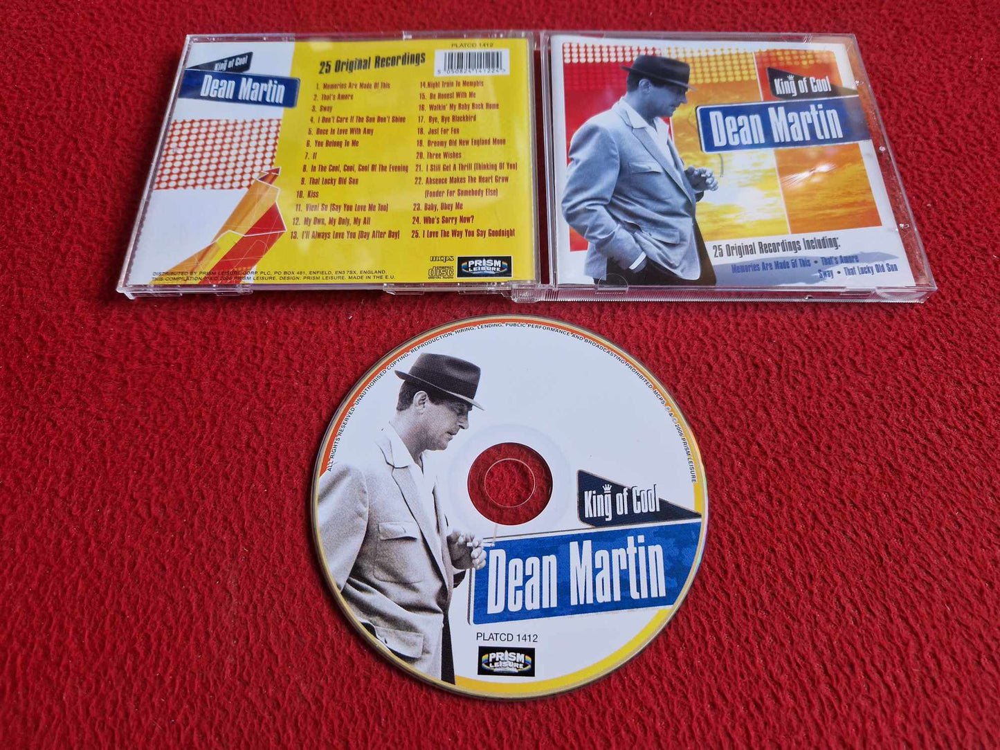 DEAN MARTIN KING OF COOL CD