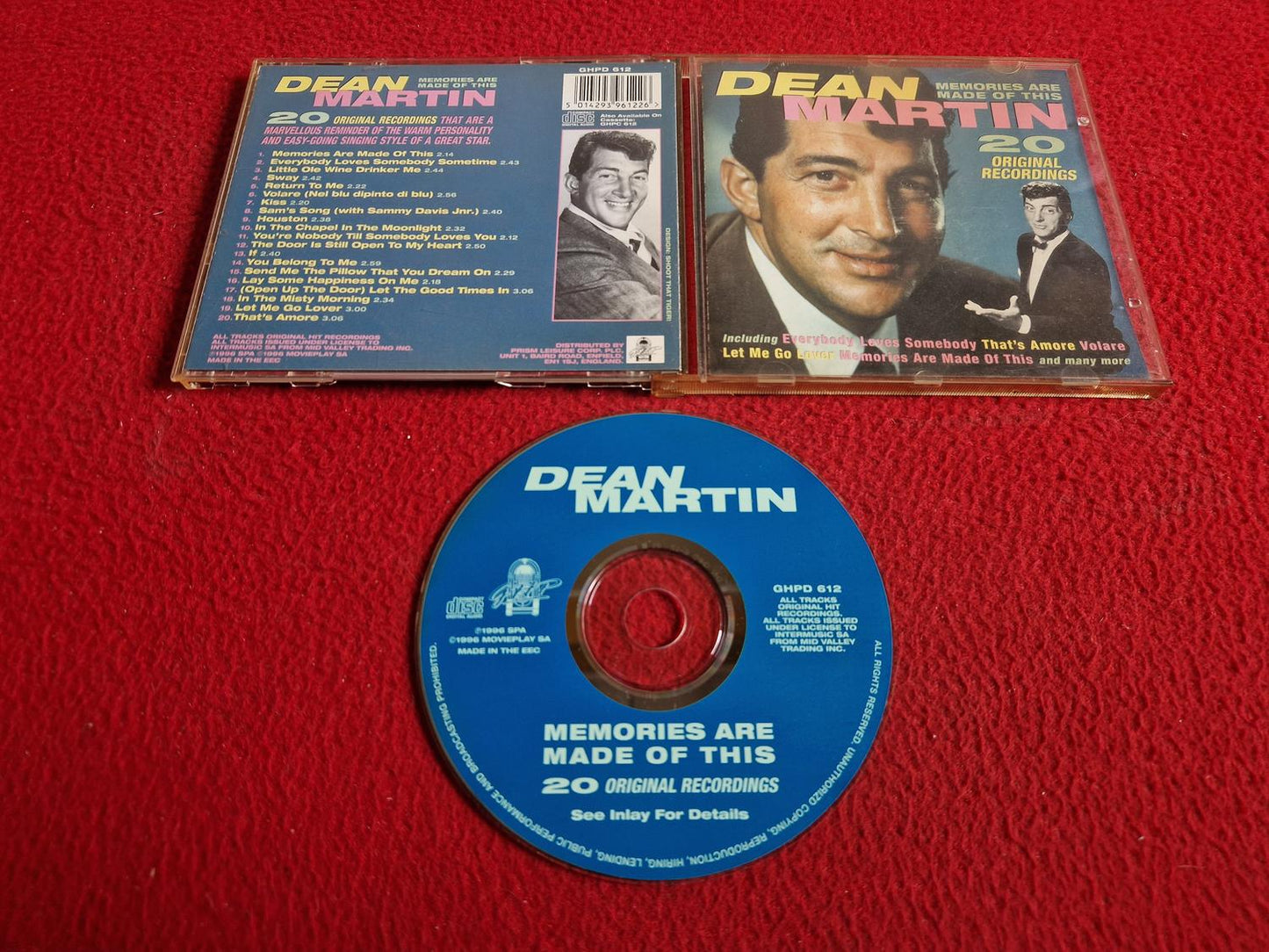 DEAN MARTIN MEMORIES ARE MADE OF THIS CD