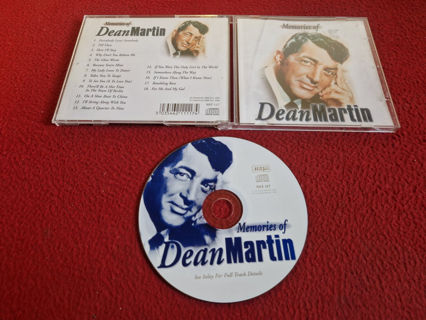 DEAN MARTIN MEMORIES OF CD