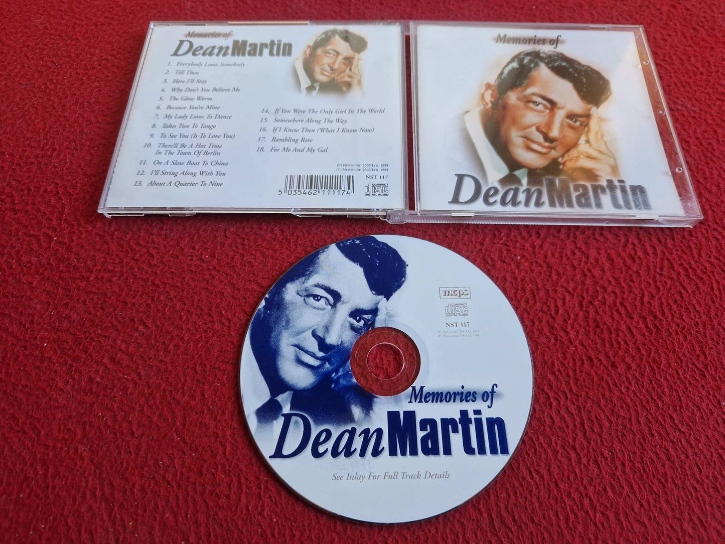DEAN MARTIN MEMORIES OF CD