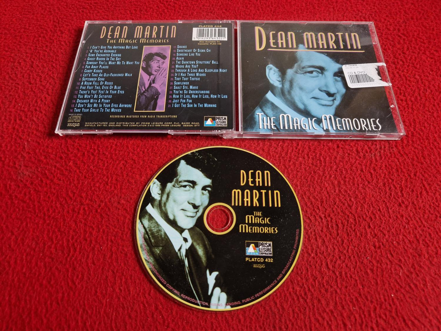 DEAN MARTIN THE MAGIC MEMORIES CD