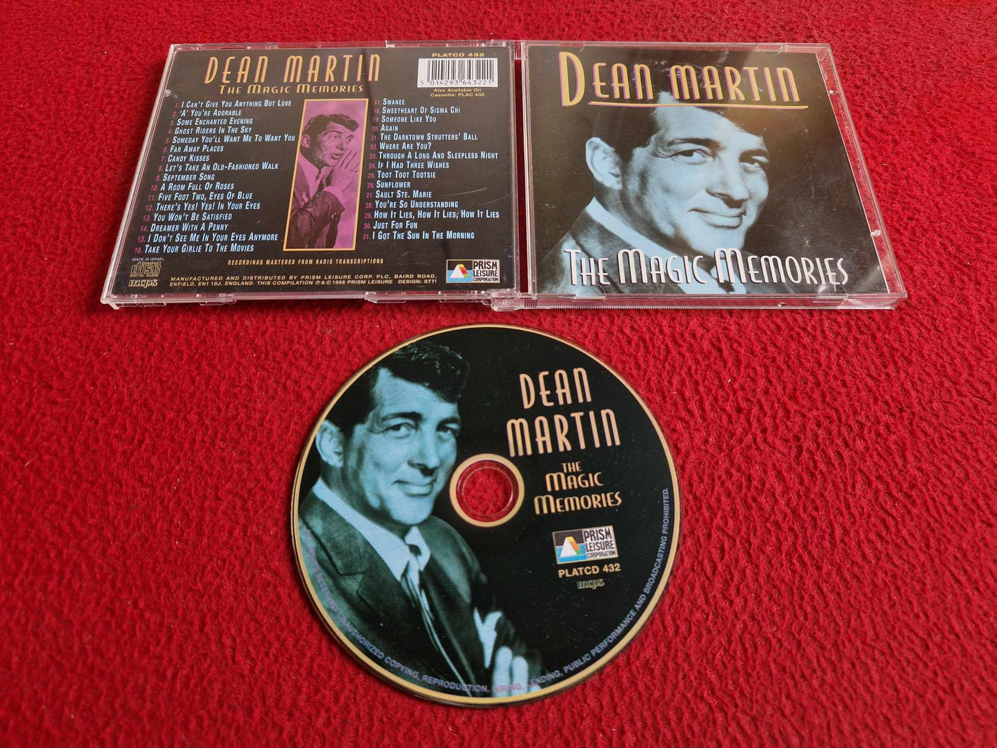 DEAN MARTIN THE MAGIC MEMORIES CD