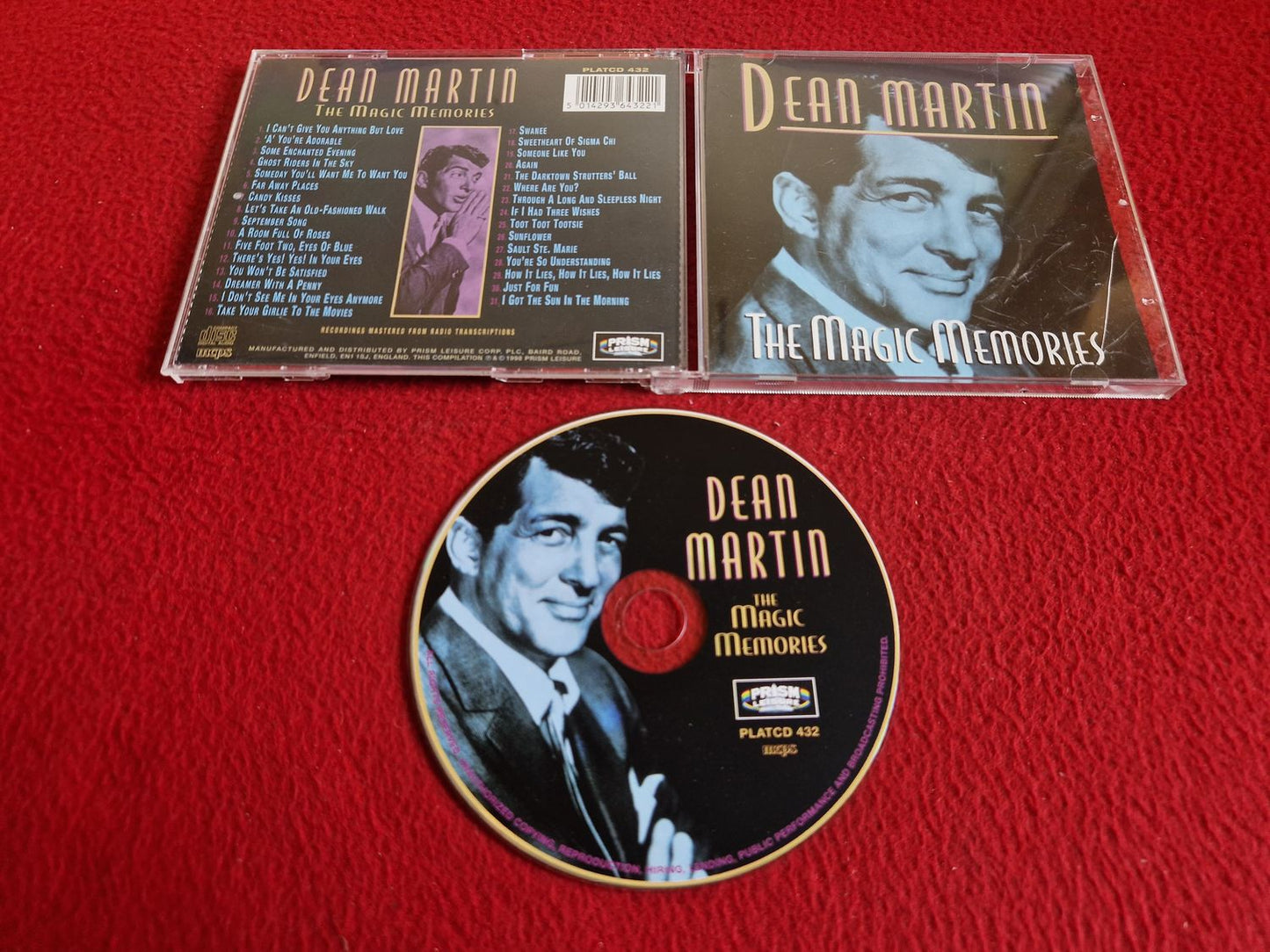 DEAN MARTIN THE MAGIC MEMORIES CD