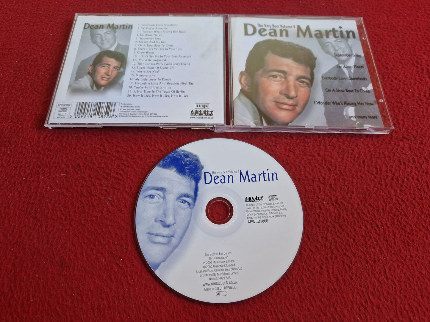 DEAN MARTIN THE VERY BEST VOLUME 2 CD