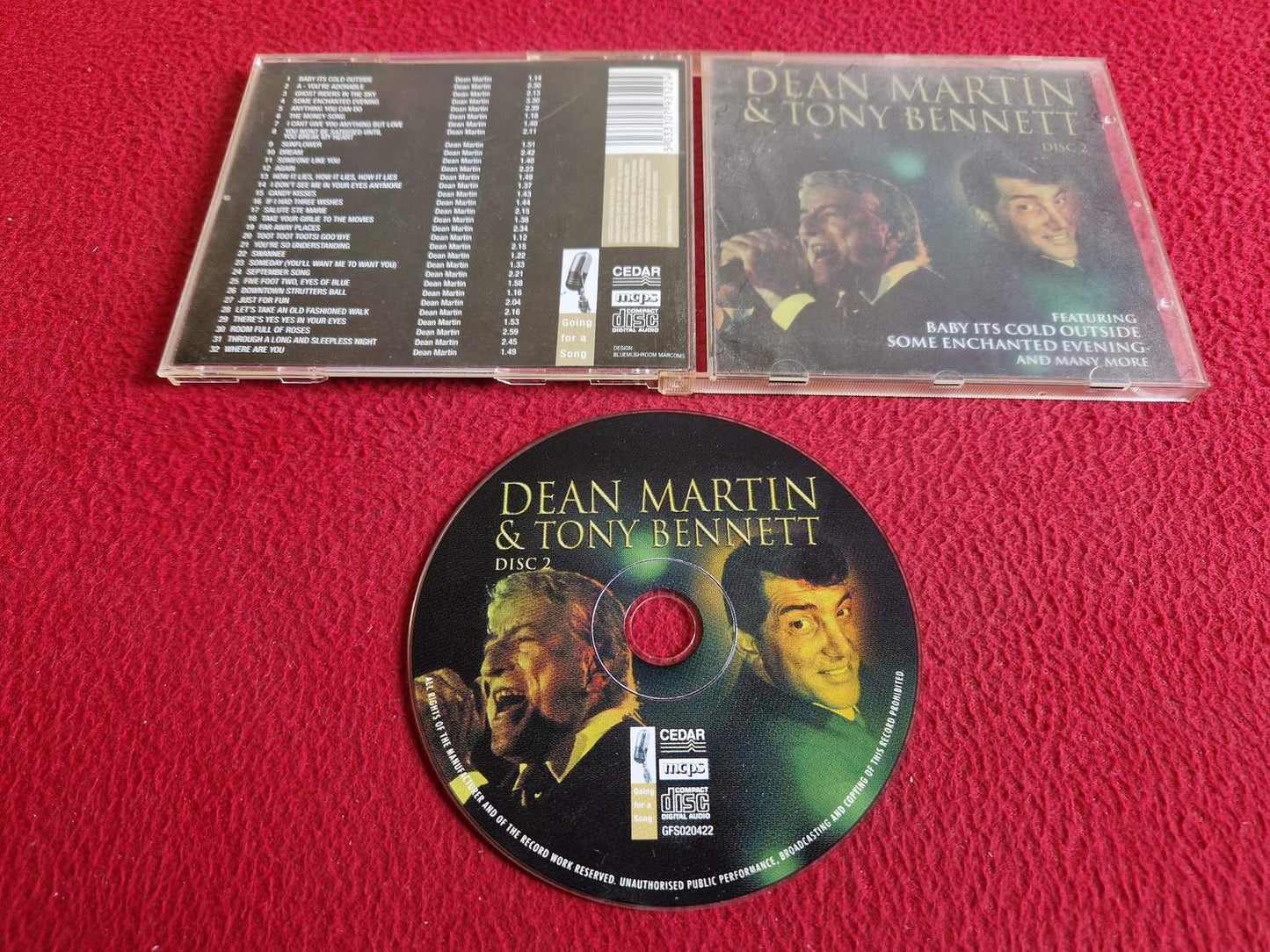 DEAN MARTIN & TONY BENNETT DISC 2: DEAN MARTIN CD
