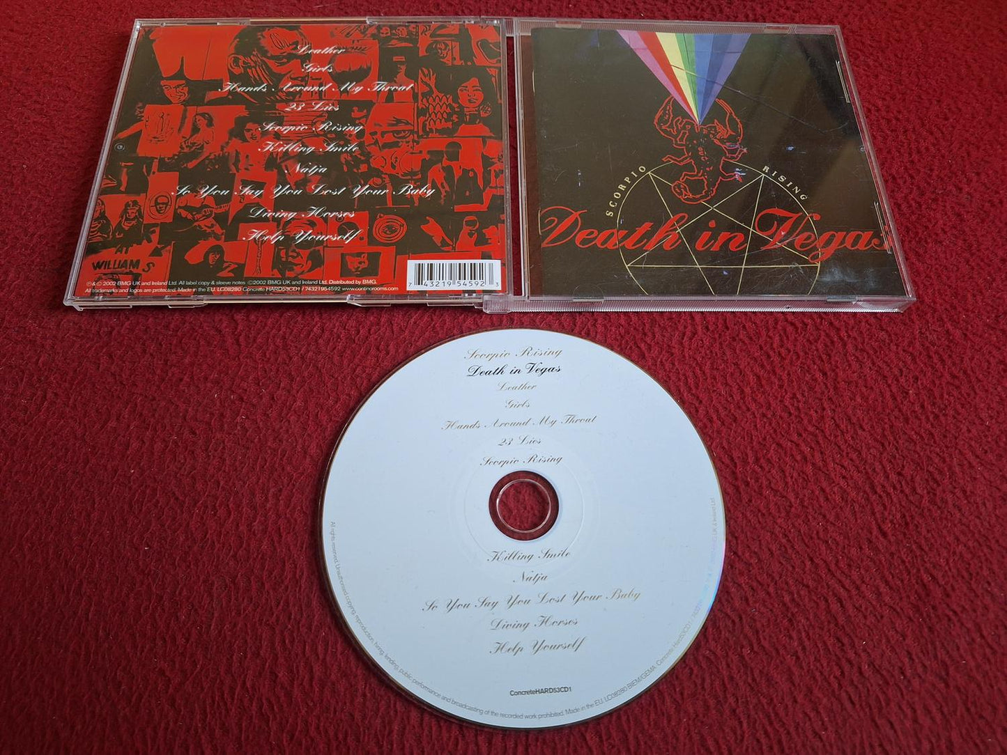 DEATH IN VEGAS SCORPIO RISING CD