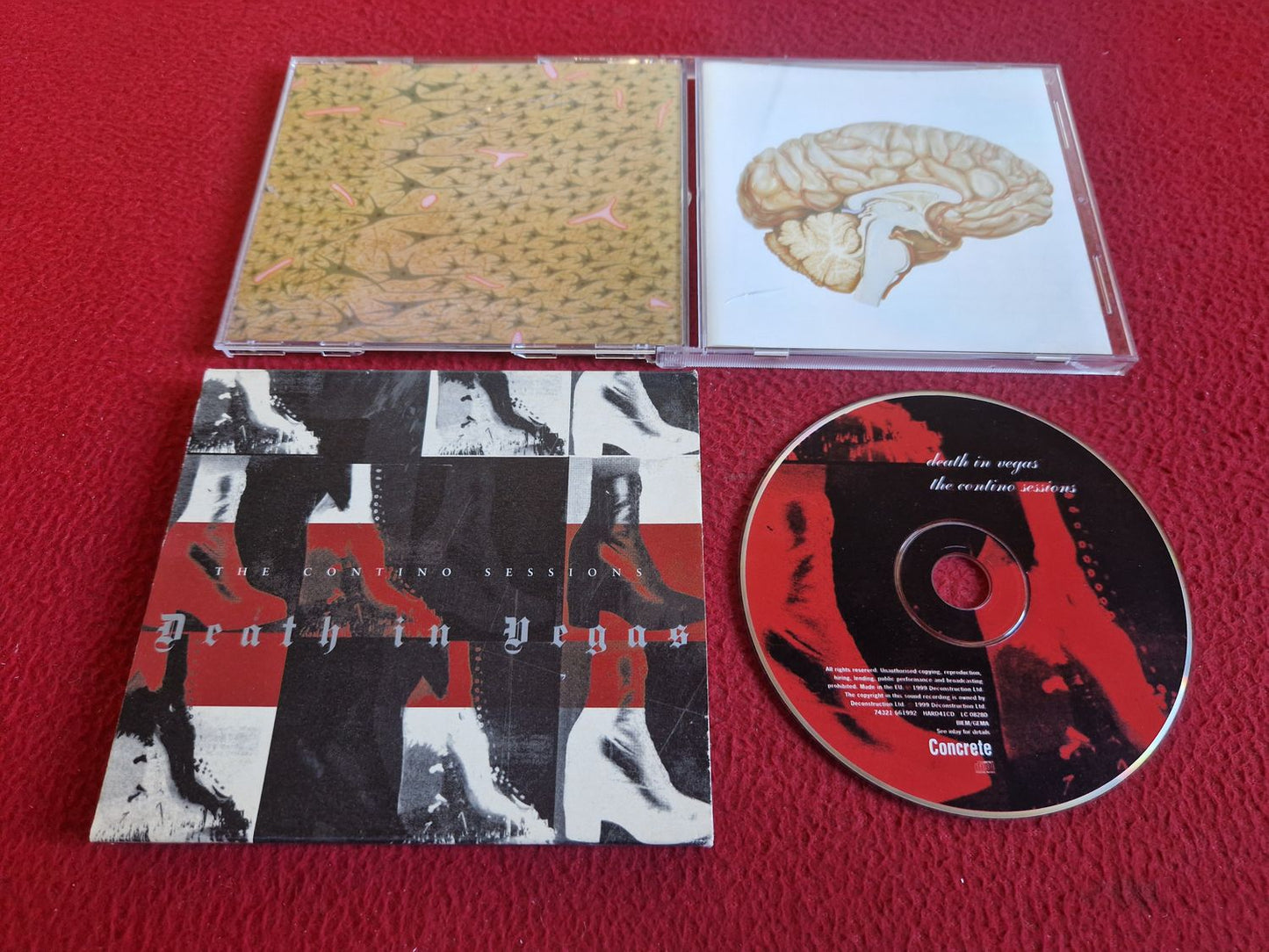 DEATH IN VEGAS THE CONTINO SESSIONS CD