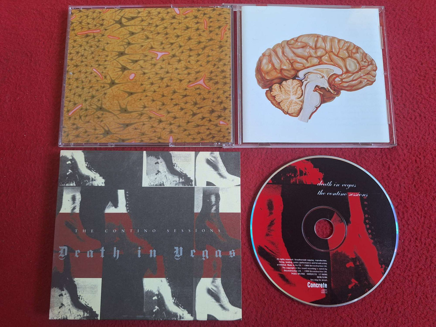 DEATH IN VEGAS THE CONTINO SESSIONS CD
