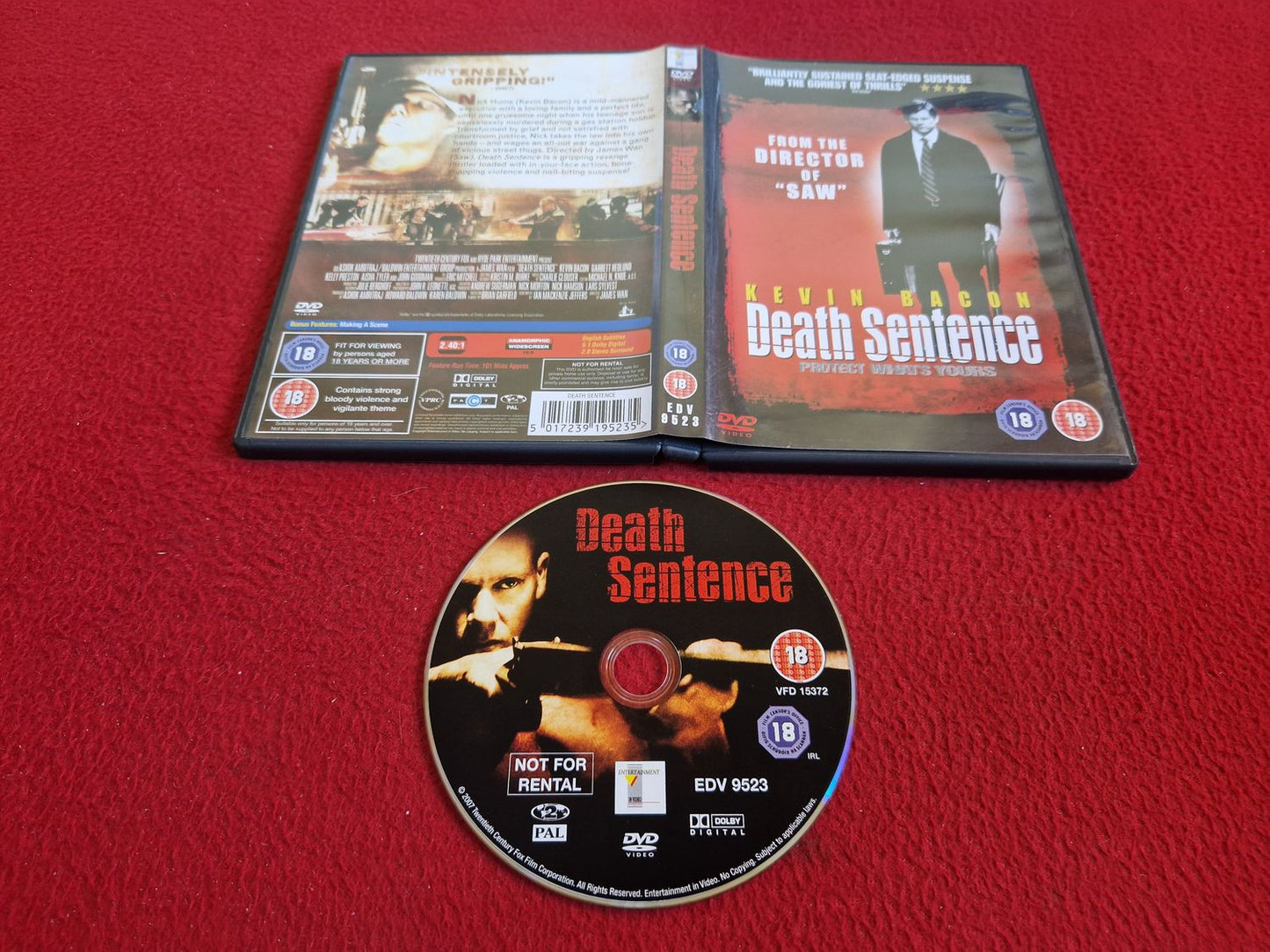 DEATH SENTENCE DVD