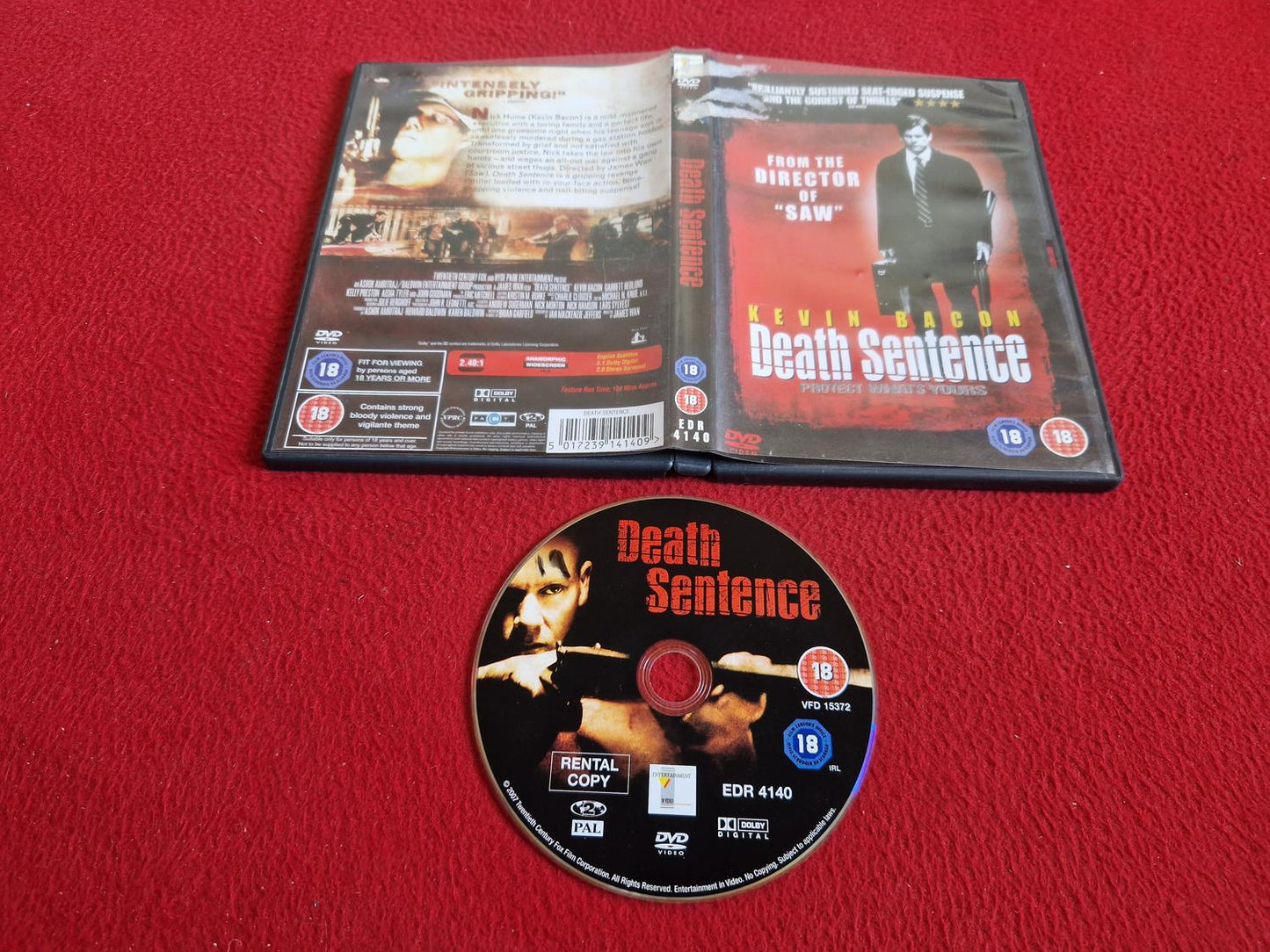 DEATH SENTENCE DVD