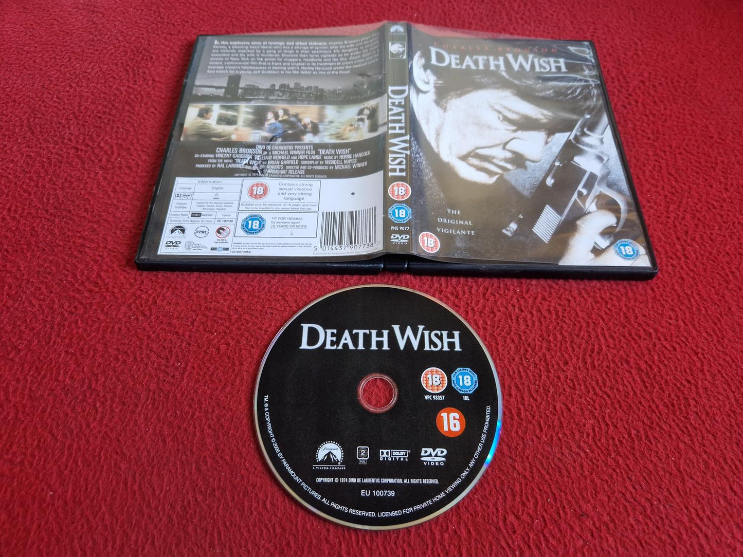 DEATH WISH [ SVENSK TEXT ] DVD