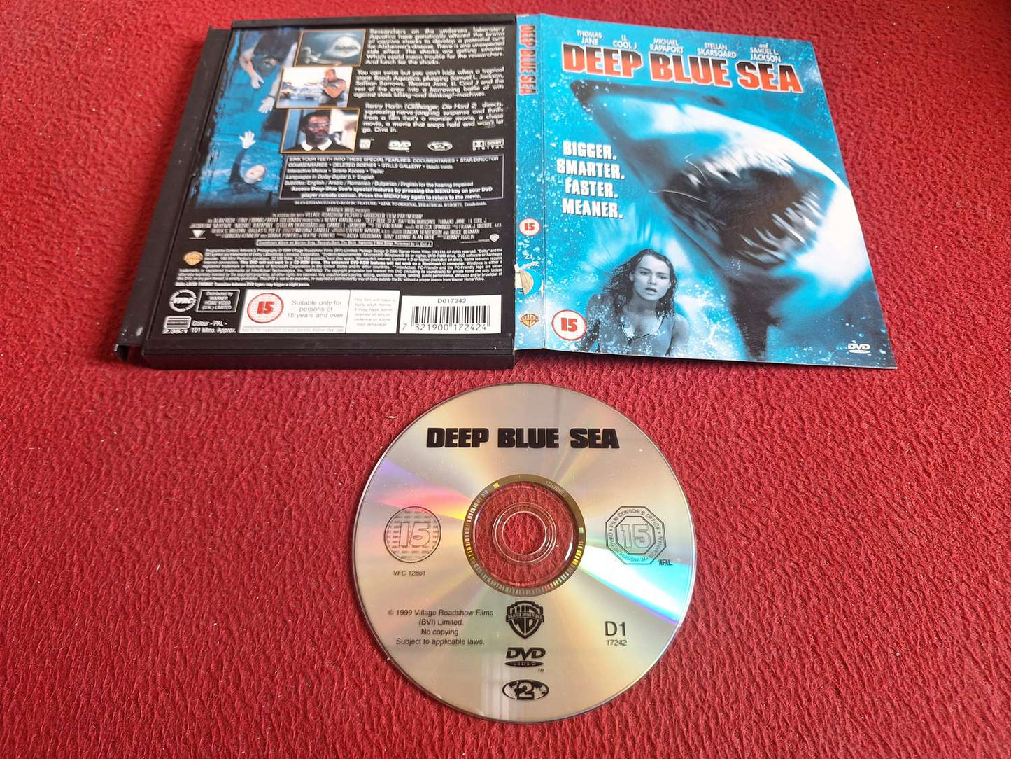 DEEP BLUE SEA [ SNAPCASE ] DVD