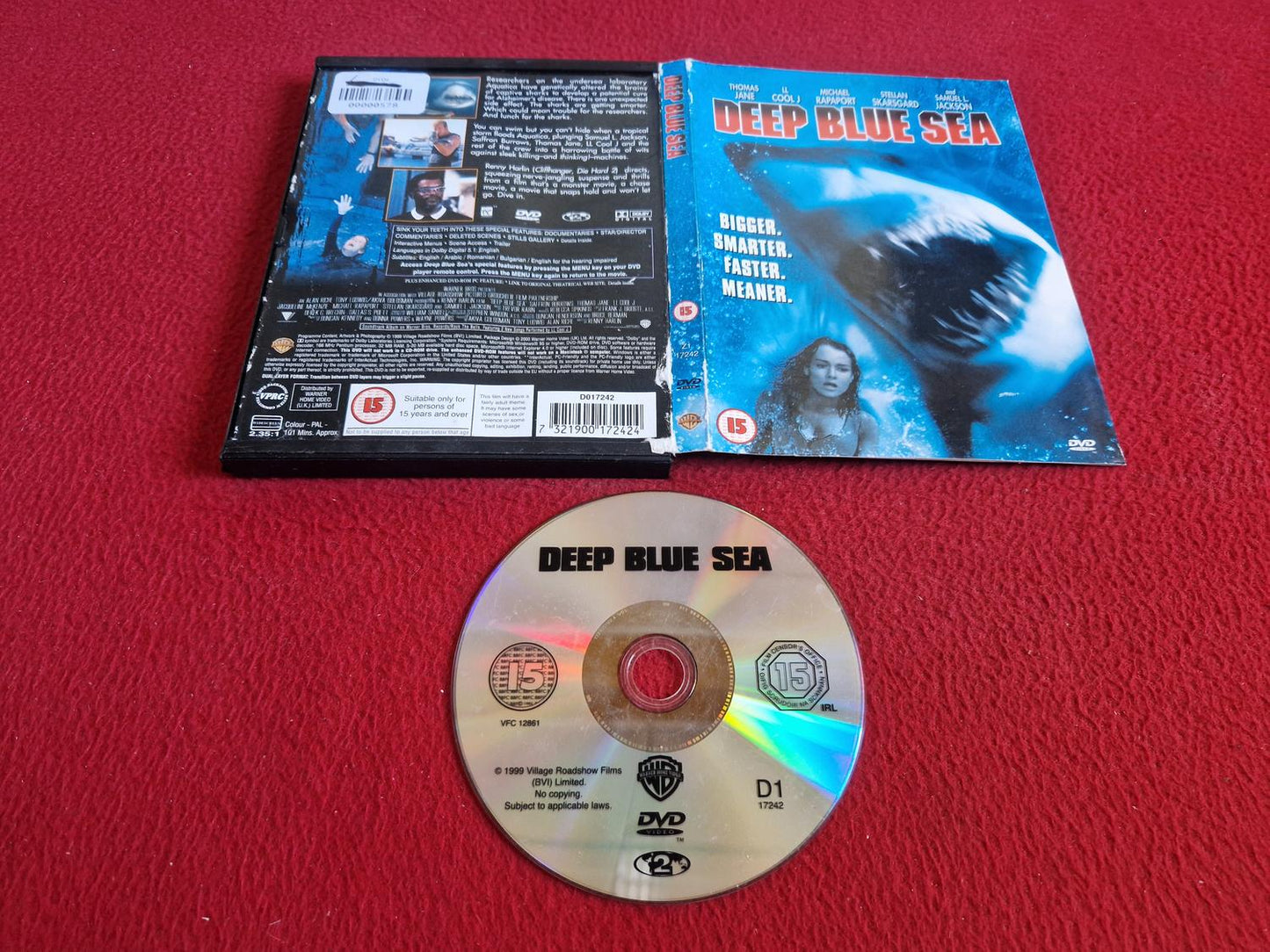 DEEP BLUE SEA [SNAPCASE] DVD