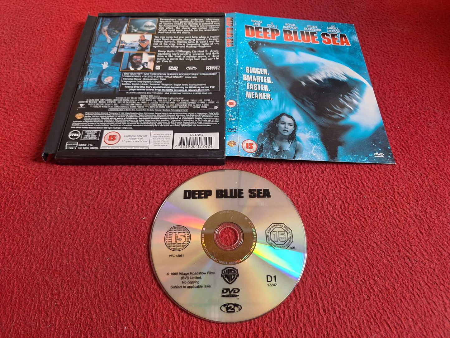 DEEP BLUE SEA [ SNAPCASE ] DVD