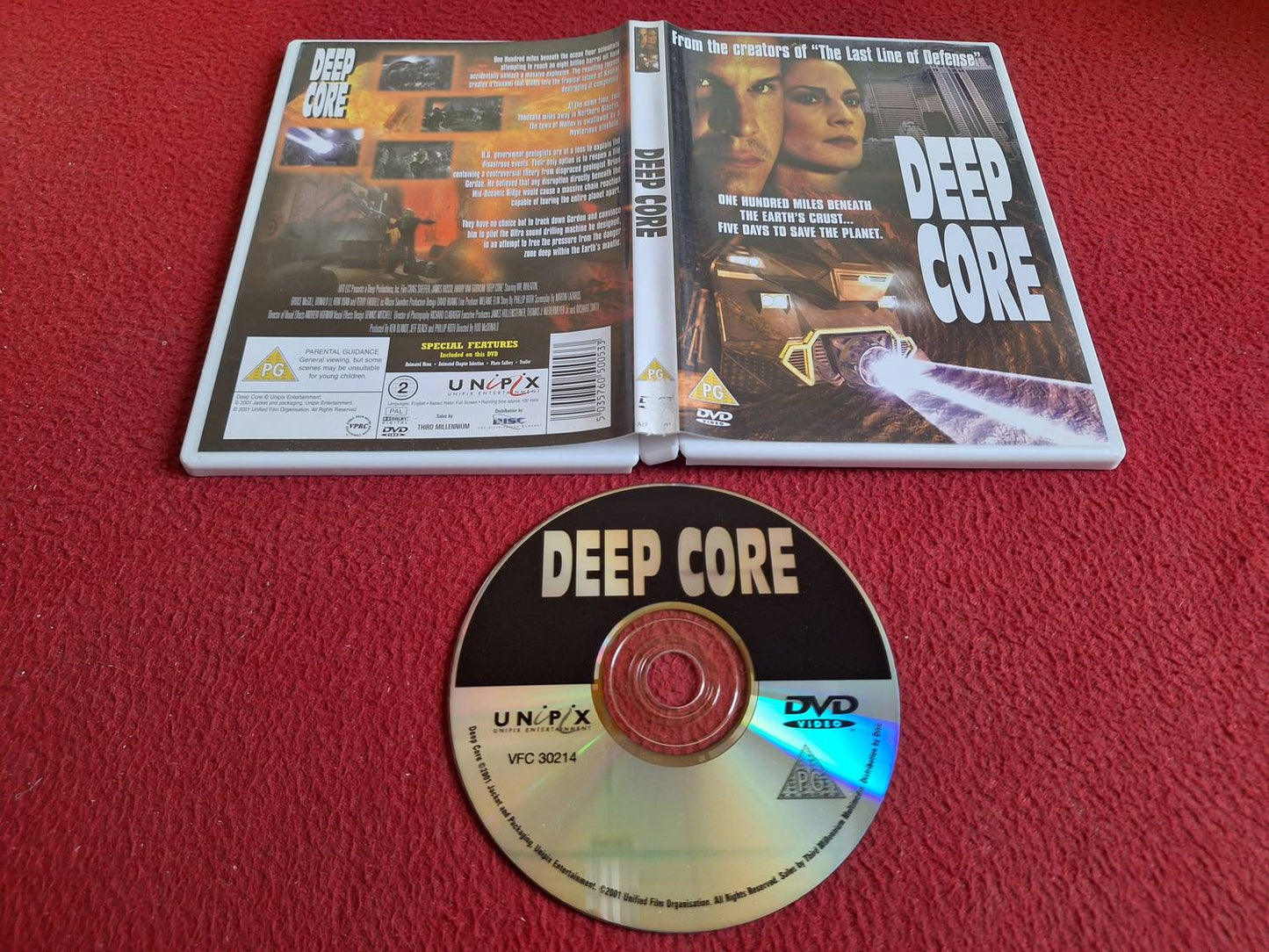 DEEP CORE DVD