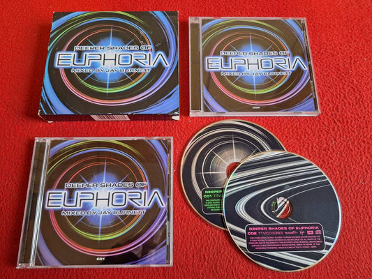 DEEPER SHADES OF EUPHORIA MIXED BY JAY BURNETT CD BOX
