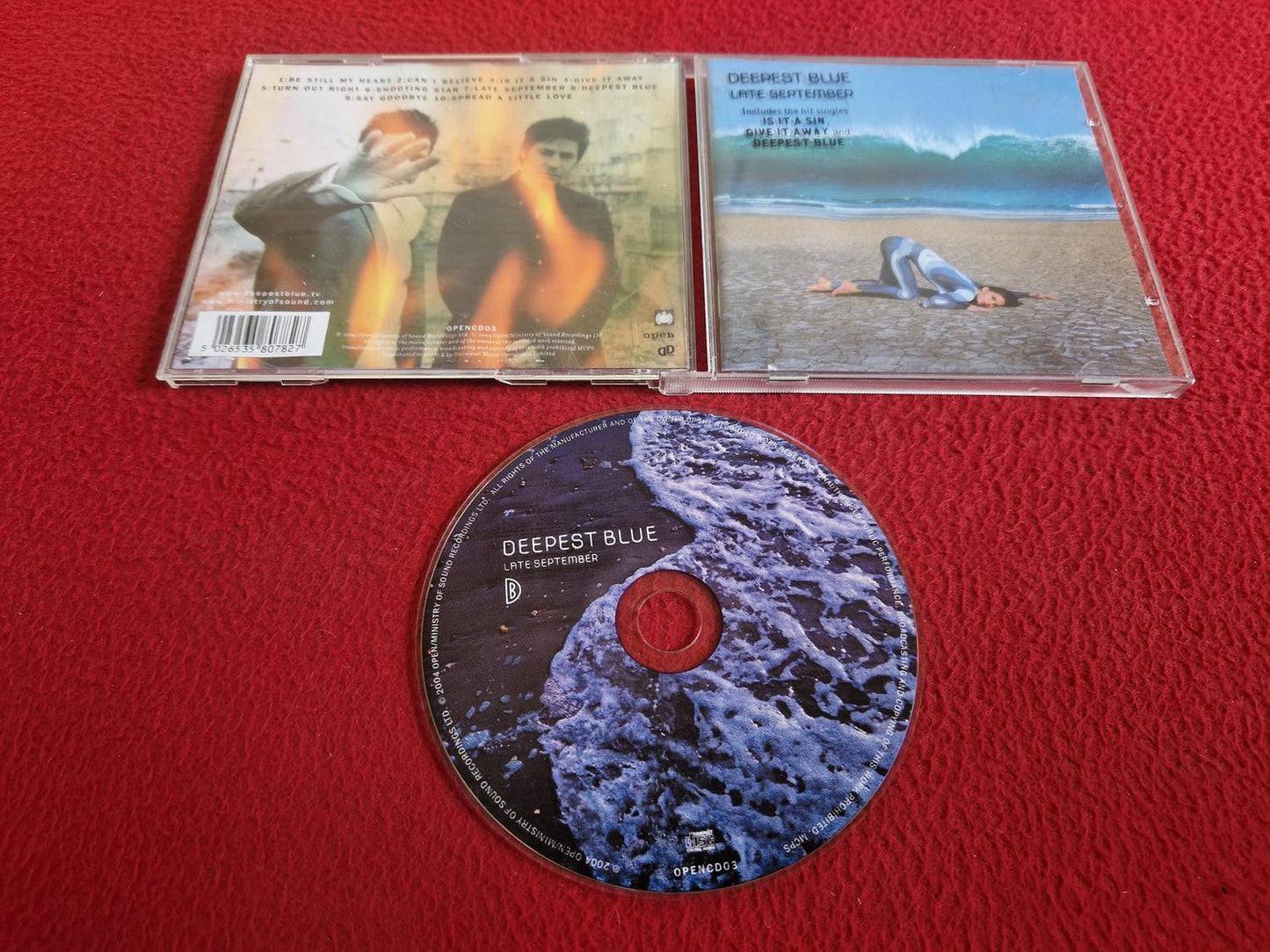 DEEPEST BLUE LATE SEPTEMBER CD