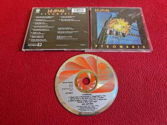 DEF LEPPARD PYROMANIA CD