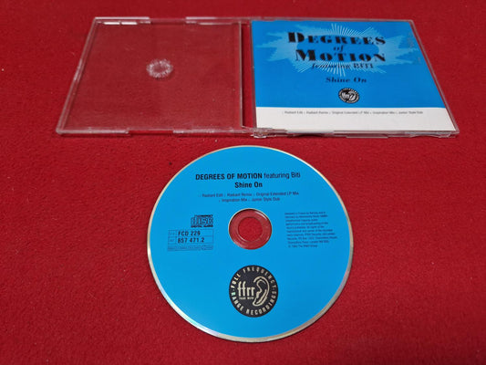 DEGREES OF MOTION FEAT BITI SHINE ON SINGEL till CD