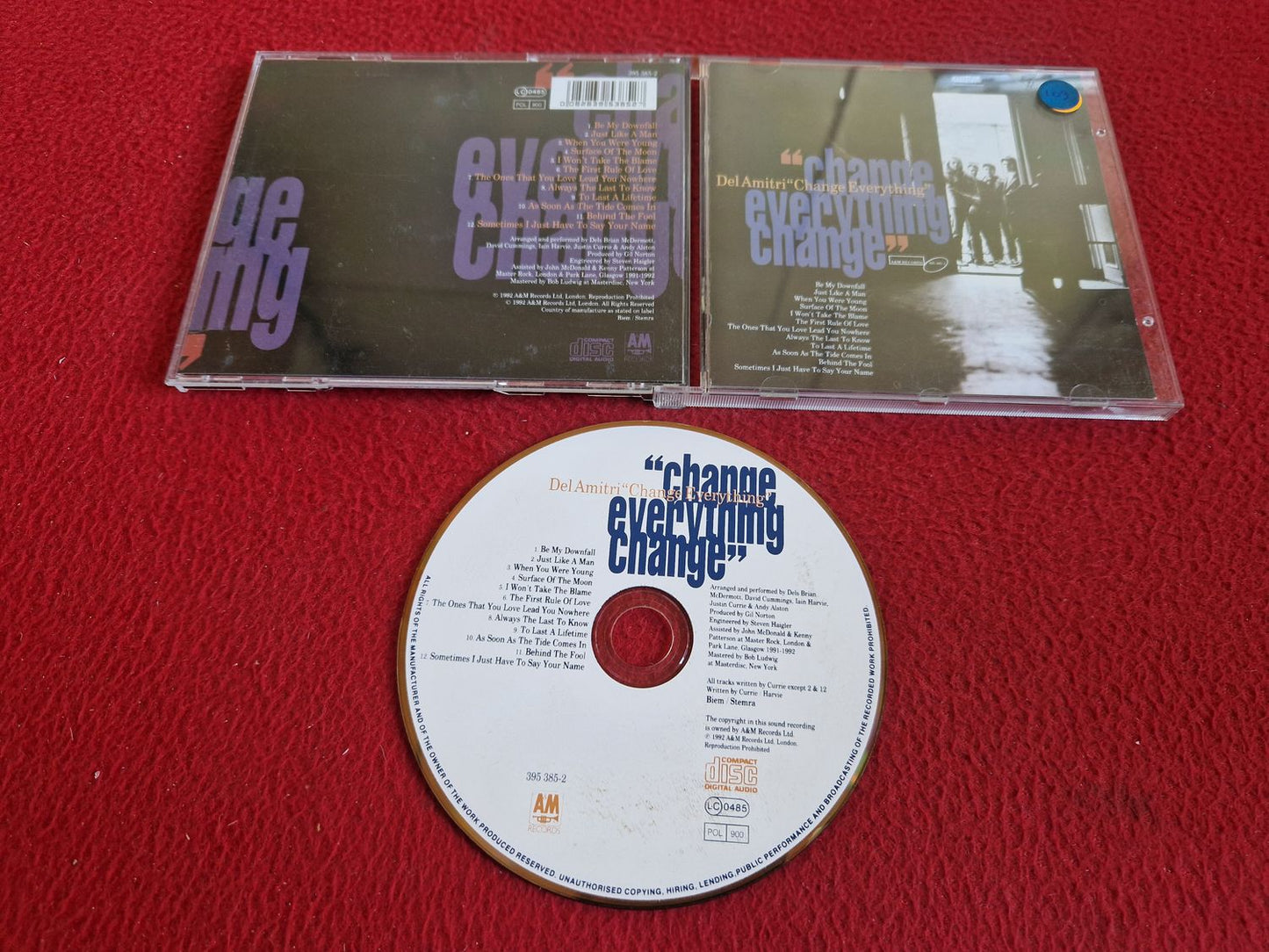 DEL AMITRI CHANGE EVERYTHING CD