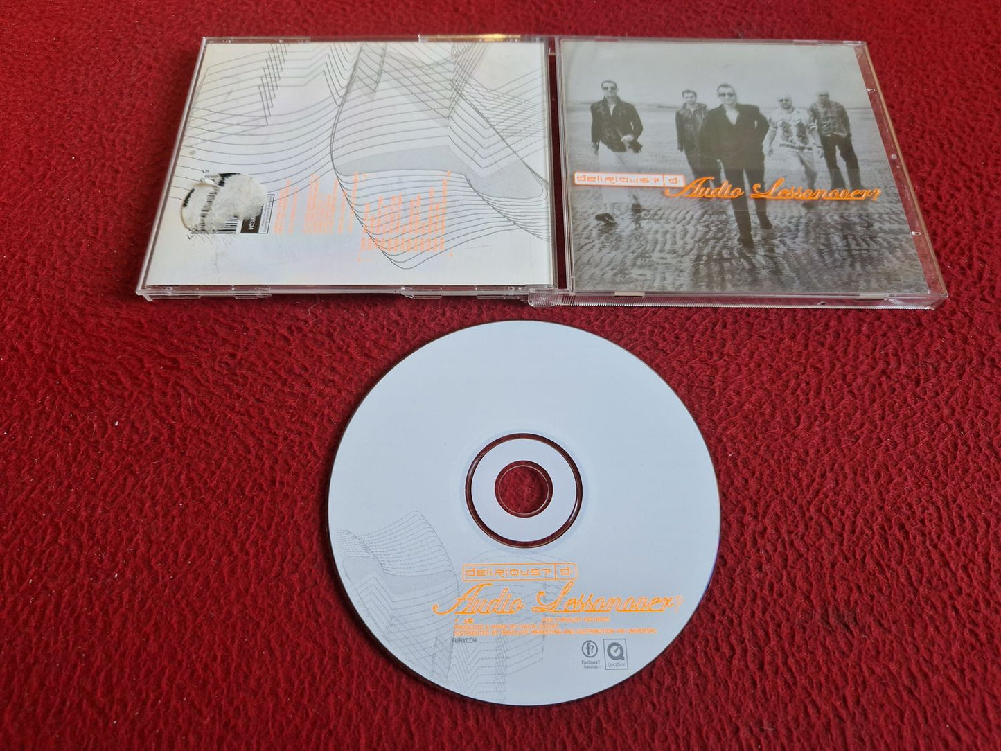 DELIRIOUS? AUDIO LESSONOVER? CD