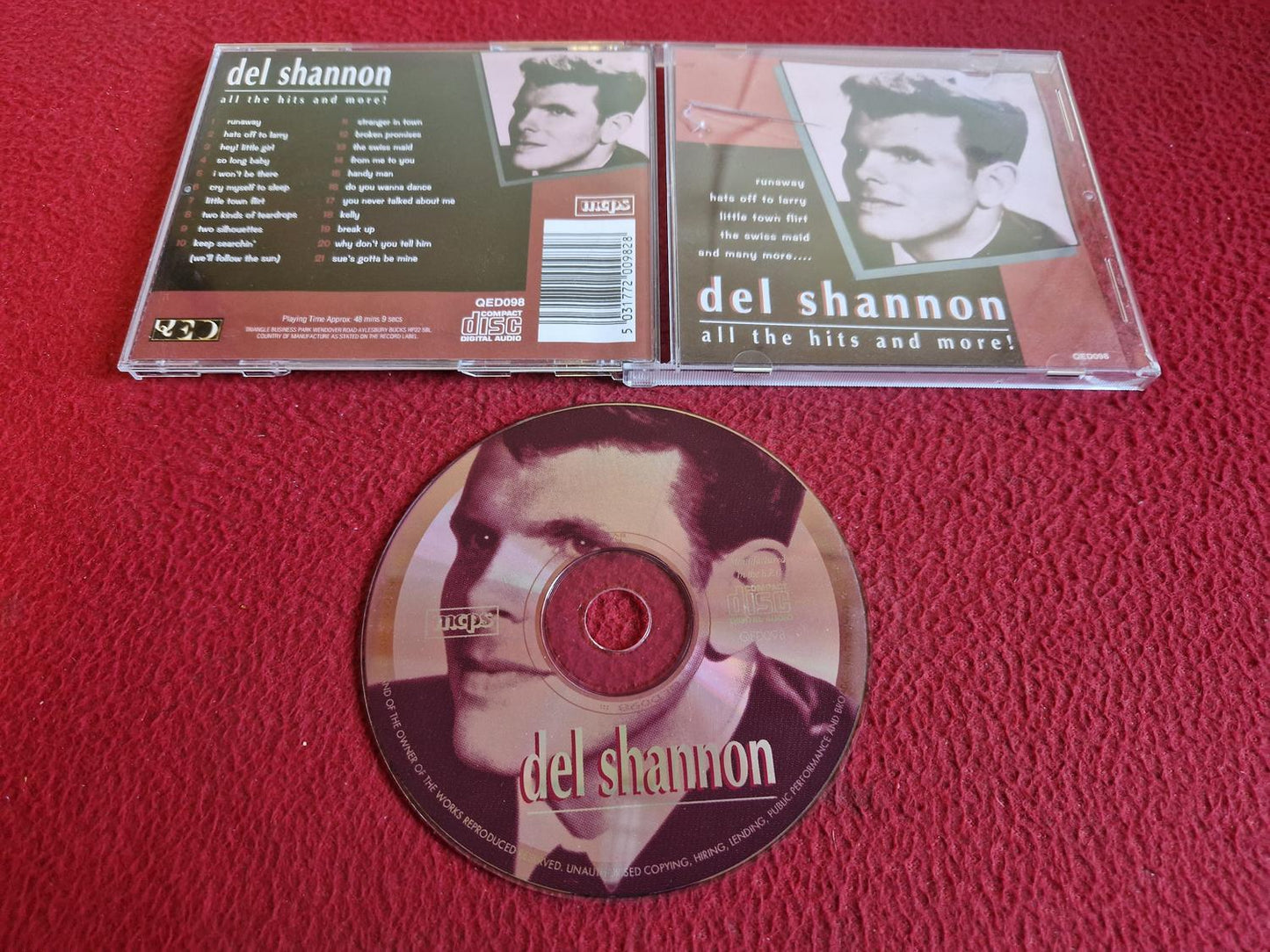 DEL SHANNON ALL THE HITS AND MORE! CD