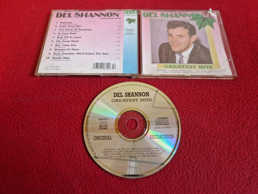 DEL SHANNON GREATEST HITS CD