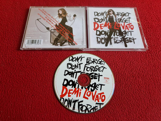 DEMI LOVATO DON'T FORGET CD