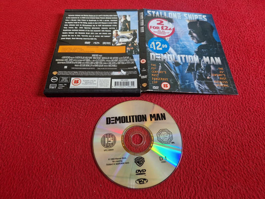 DEMOLITION MAN [ ENGELSK TEXT / SNAPCASE ] DVD