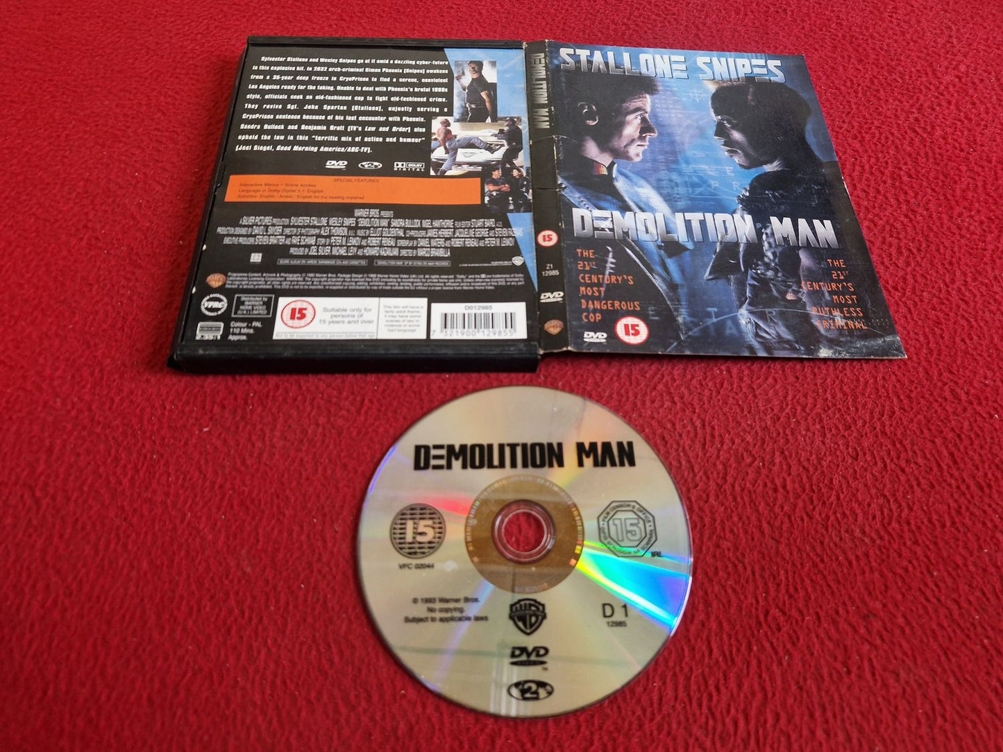 DEMOLITION MAN [ SNAPCASE ] DVD