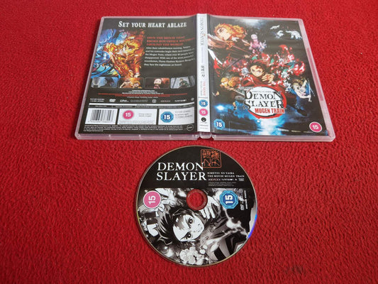 DEMON SLAYER MUGEN TRAIN THE MOVIE [ENGELSKT / JAPANSKT TAL + ENGELSK TEXT] DVD