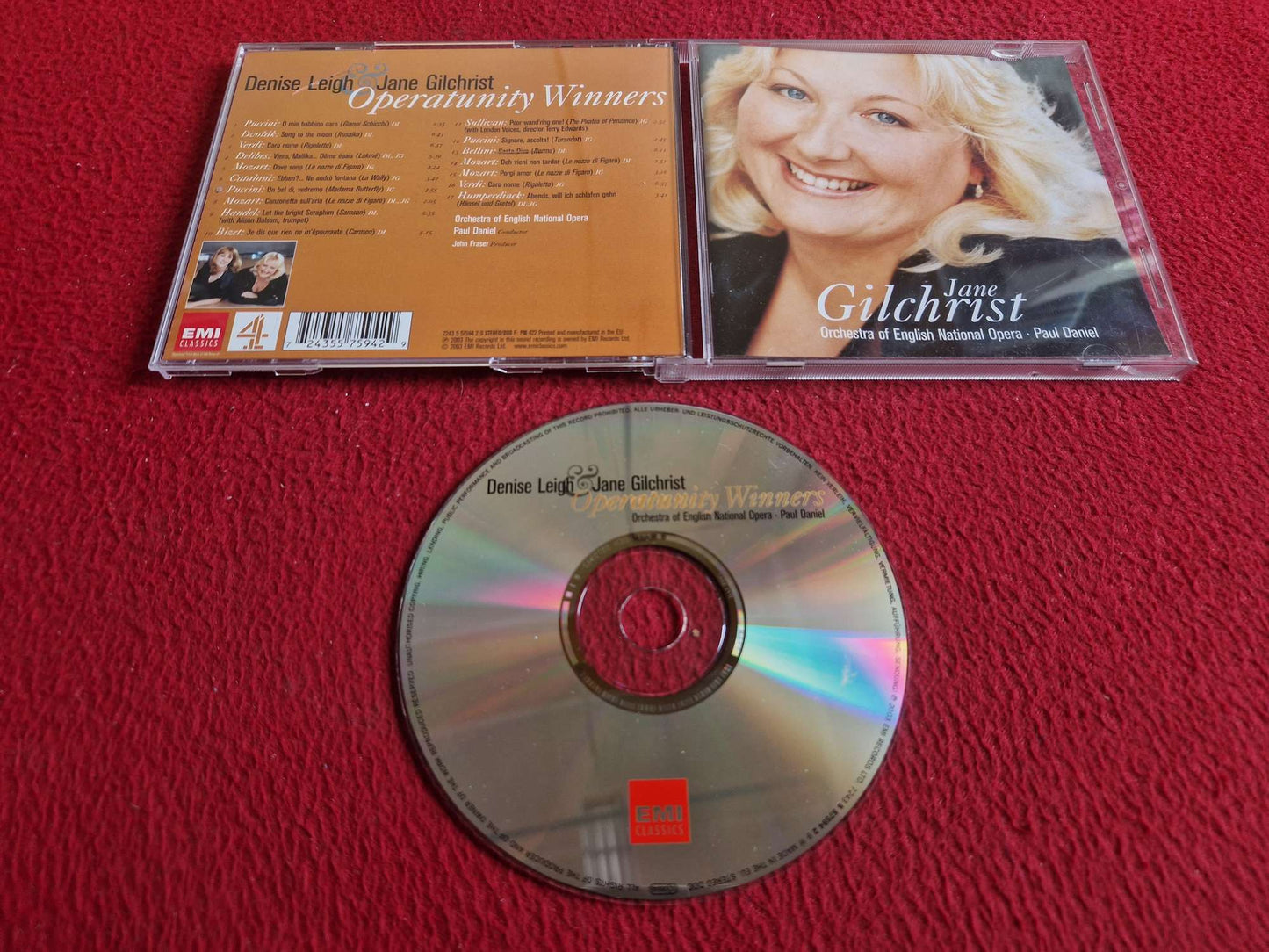 DENISE LEIGH & JANE GILCHRIST OPERATUNITY WINNERS CD