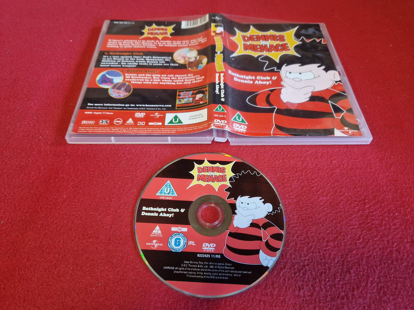 DENNIS THE MENACE BATHNIGHT CLUB & DENNIS AHOY till DVD